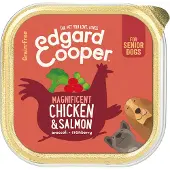 Edgard & Cooper Senior - Kylling & Laks - 11 x 150 g
