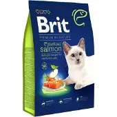 Brit Premium by Nature Cat - Sterilized Laks - 8 kg