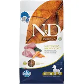 Farmina N&d Brun Hund Lam Spirulina Og Gulerod Voksen Mini Hundefoder 2kg