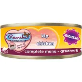 Renske Mousse Vådfoder - Kattemad - Kylling - 24 x 70 g