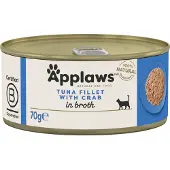 Applaws Cat - Tuna Fillet & Crab - 24 x 70 g