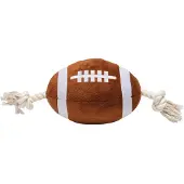 Beeztees Rugbybold med Reb - 33 cm
