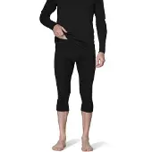 Devold of Norway - Skiundertøj - Duo Active Merino 205 3/4 Longs M Black til UnisexUld - Størrelse XL - Sort