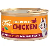 Edgard & Cooper - Free-Run Chicken Chunks in Sauce - 18 x 85 g