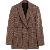 Scalpers Blazer camel / burgunder / sort