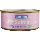 Prins Soft Paté Adult med laks og kylling vådfoder til katte