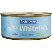 Prins Soft Paté Adult hvidfisk vådfoder til katte