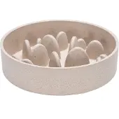 Designed By Lotte Bamboo Anti-Slugeskål Pom - Hund - Beige - 1430 ml