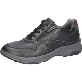 Waldlaufer herresneaker - Sort læder - Sko