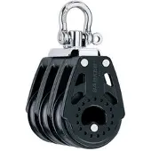 Harken Carbo Tredobbelt Blokhjul 40 Mm