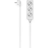 Hama 00223000, 3 AC stikkontakt(er), 1,4 m, Ledningsført, Hvid, 230 mm, 90 mm
