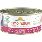 Almo Nature HFC Natural tun og kylling vådfoder til katte (150 g)