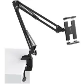 UGREEN Lazy Arm Tablet Holder - Monteringssæt (drejelig arm, klemme, holder) - for tablet - aluminiumlegering - skærmstørrelse: 4-12.9