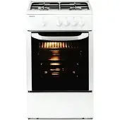 Beko Csg 42009 Dw Gaskomfur Med Ovn 4 Blus