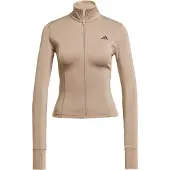 Adidas Optime Essentials Sweatshirt Med Lynlås