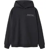 TWO SOON Sweatshirt sort-meleret / hvid