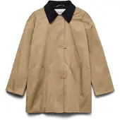 Vero Moda Overgangsfrakke 'AWVickey' lysebrun / sort
