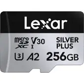 Lexar Professional Silver Plus MicroSD/SD - 205MB/s - 256GB