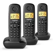 Gigaset Basic 100 Trådløs Fastnettelefon 3 Enheder