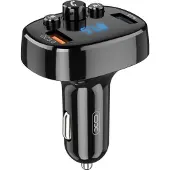 XO FM-sender med Bluetooth MP3 og USB-opladning 18W