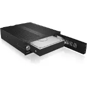 Icy Box IB-170SK-B - Mobil opbevaringsrack - 3,5 - sort