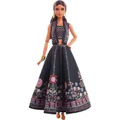 Barbie Diwali Doll av Anita Dongre Wearing Festival of Lights Look Holiday Collectible With Doll Stand & Certificate of Autenticity