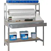 Simonwork (bancos De Trabajo) Bt4 Box Metalhylde 1445x1210x760 Mm