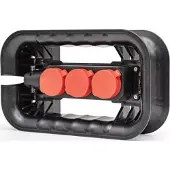 Qbrick System Custom Cable Winder with an electrical strip