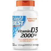 Doctors Best , Vitamin D3, 50 mcg (2.000 IU), 180 Softgels
