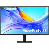 Samsung 32" ViewFinity S8 S32D800UBU - 3840x2160 (4K) - 60Hz - IPS - 90W USB-C - KVM switch