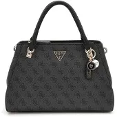 GUESS Håndtaske 'NOELLE II LUXURY SATCHEL' mørkebrun / grafit