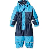 Playshoes Overall marin / lyseblå / sølv