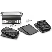 Braun MultiGrill 9 Pro CG 9167 - Grill - elektrisk - 1702 cm2 - sort/rustfrit stål