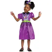 Disguise Spooky Witch Minnie Klassisk Pige Kostume