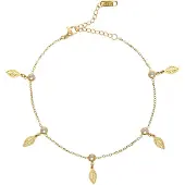 LASCANA Fodsmykke guld / transparent