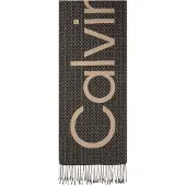 Calvin Klein Sjal cappuccino / sort