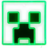 Paladone Minecraft neon LED-væglampe Creeper (vægmonterbar)