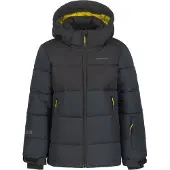 Icepeak - Skijakker børn - Louin Jr Anthracite til UnisexUld - Børnetoj Størrelse 152 cm - Sort