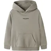 Name it Hættetrøje - Noos - NkmBrody - Shadow - - 7-8 år (122-128) - Hættetrøje