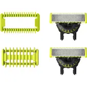 Philips Original OneBlade 360 Authentic Replacement Blades for Face and Body Kit