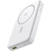 Baseus Airpow2 Qi2 Magnetic 22.5W Powerbank - Hvid - 10000 mAh