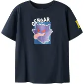 Name it Shirts navy / lilla / hvid