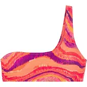 Bruno Banani Bikinioverdel gul / mørkelilla / grenadine / melon