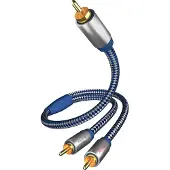 Inakustik Premium Y Subwoofer 2 Cinch Kabel 3.0 M