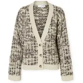 Selected Cardigan brun / taupe