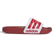 Adidas Pantoletter 'ADILETTE Arsenal' rød / hvid