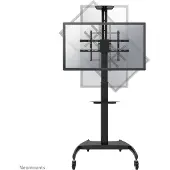 NeoMounts PLASMA-M1900E - Vogn med hjul - for fladt panel/AV-udstyr - sort - skærmstørrelse: 37-70