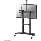 NeoMounts PLASMA-M1950E - Vogn med hjul - for fladt panel/AV-udstyr - sort - skærmstørrelse: 60-100