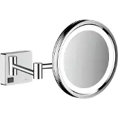 Hansgrohe Kosmetikspejl AddStoris m/lys krom