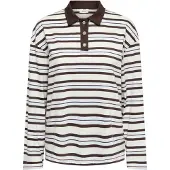 ONLY Shirts 'JDYLine' pastelblå / mørkebrun / pastelgrøn